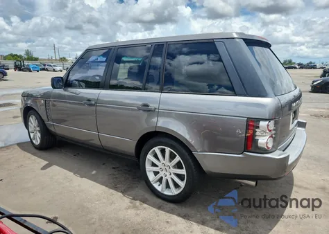 2010 Land Rover Range Rover Hse Luxury из США, поврежденный, VIN SALMF1E47AA318445